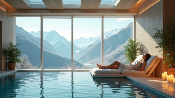 Ressentez la détente au spa après le ski